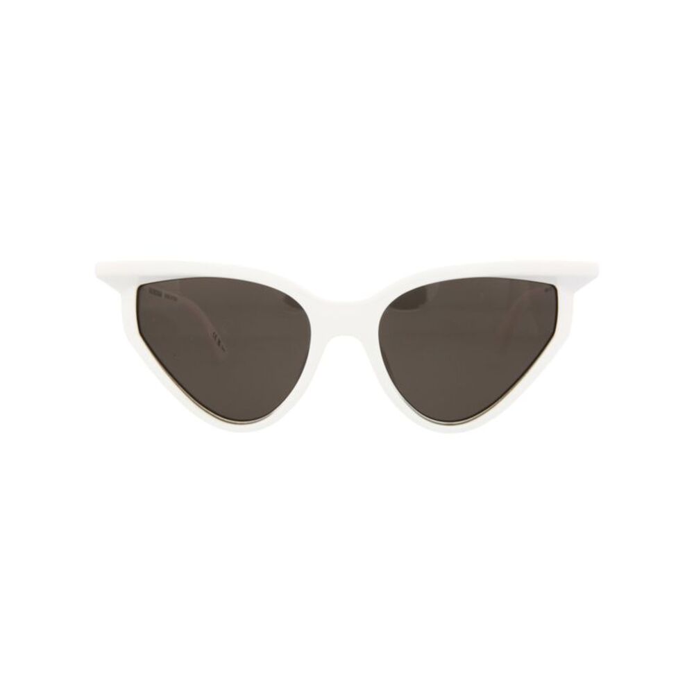 Balenciaga Cat Eye-Frame Injection Sunglasses White Womens